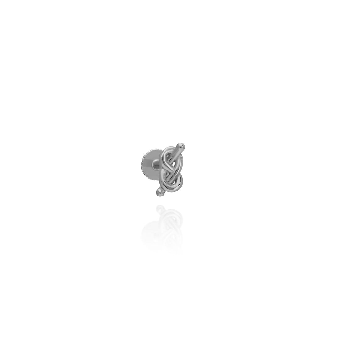 14K Solid Gold Threadless Piercing